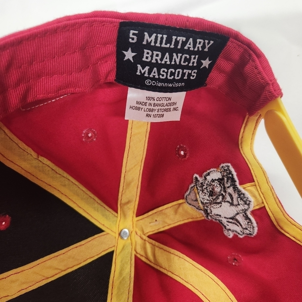 USMC Operation Shockwave red baseball cap new with tags United States Marine C - Picture 8 of 9